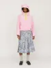 Pink Bear Fleece sold by Lazy Oaf