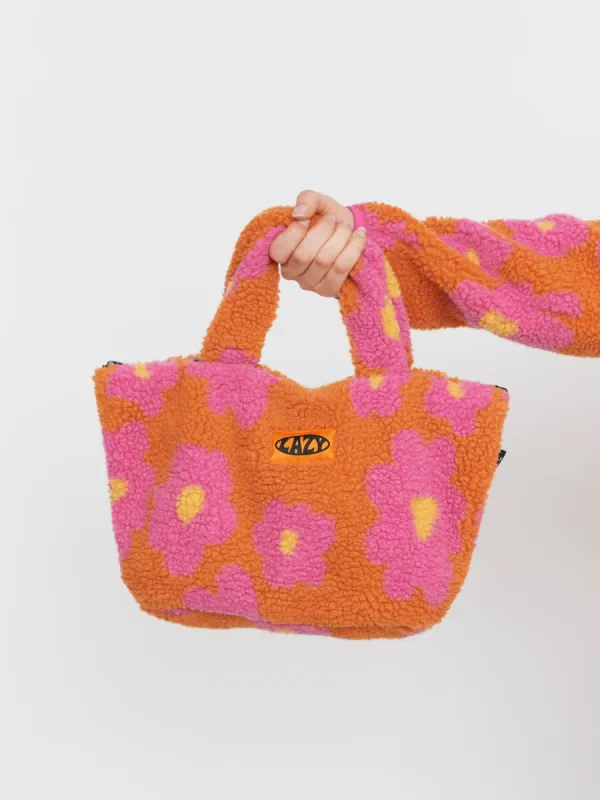Lazy Oaf Summer Florals Fleece Tote sold by Lazy Oaf
