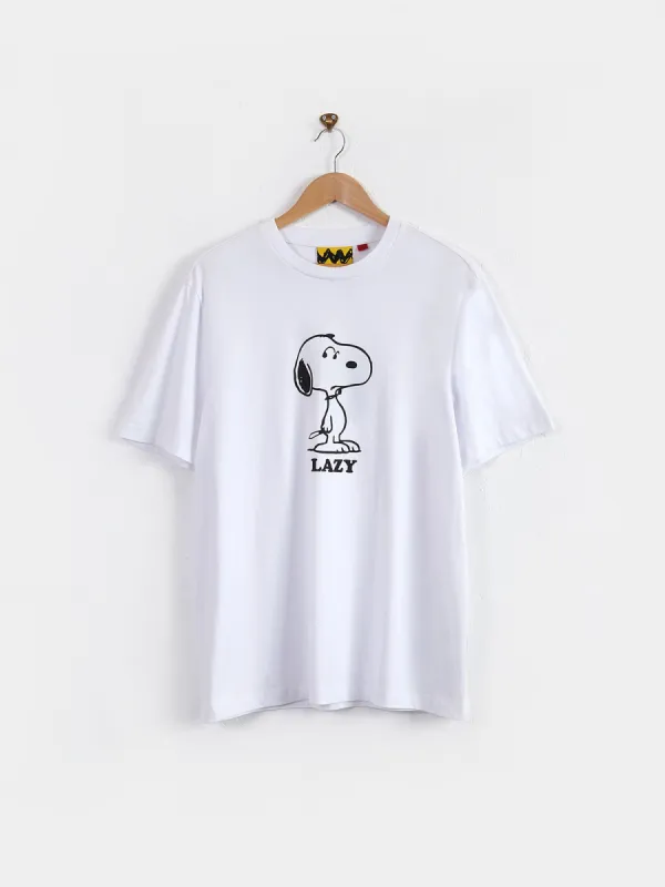 Lazy Oaf x Peanuts Lazy Snoopy T-Shirt sold by Lazy Oaf