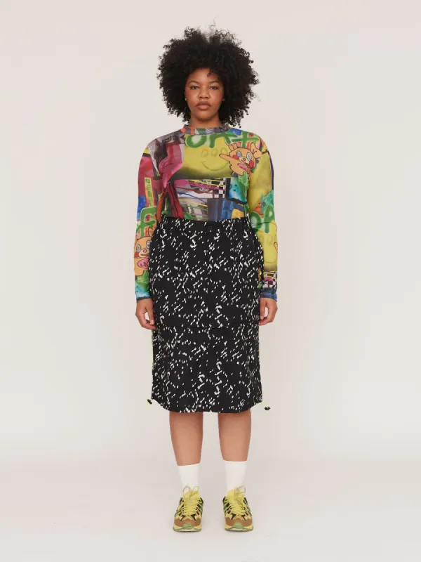 Sporty Zip Off Skirt sold by Lazy Oaf