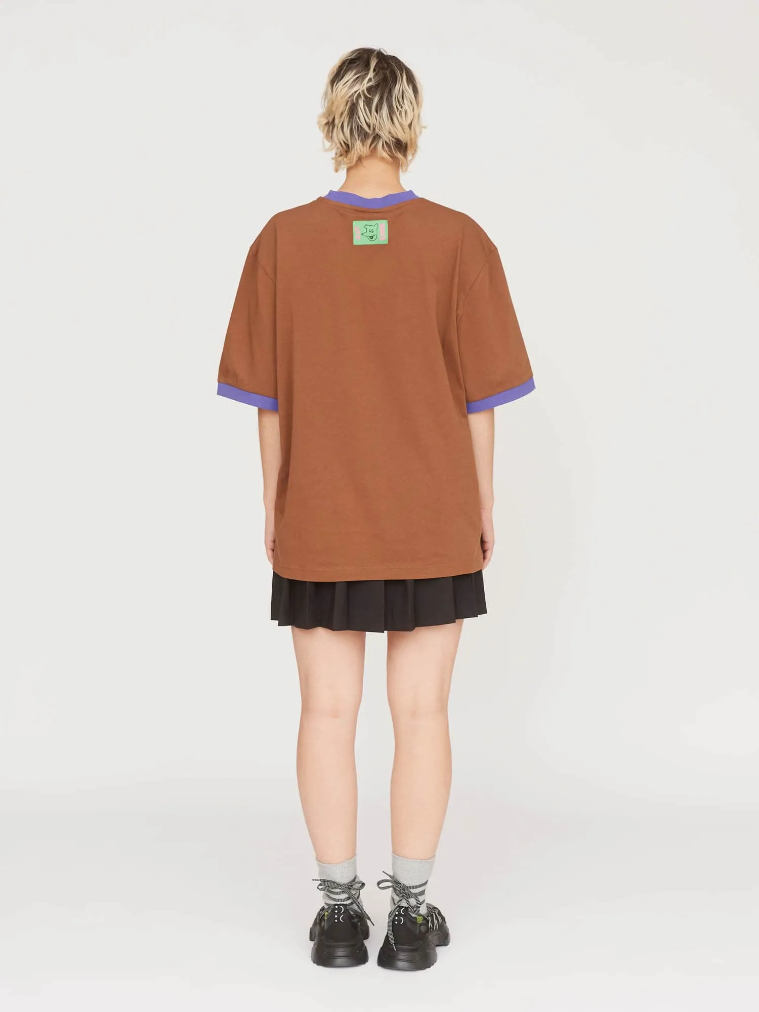Rat Bags Ringer T-Shirt sold by Lazy Oaf product image thumbnail 3