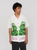 Froggin' Around Bowling Shirt sold by Lazy Oaf