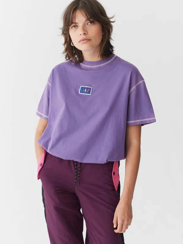 Lazy Oaf Contrast Stitch Oaf T-Shirt sold by Lazy Oaf