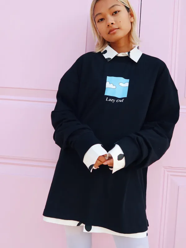 Lazy Oaf Cannot Access Personality Long Sleeve T-Shirt sold by Lazy Oaf