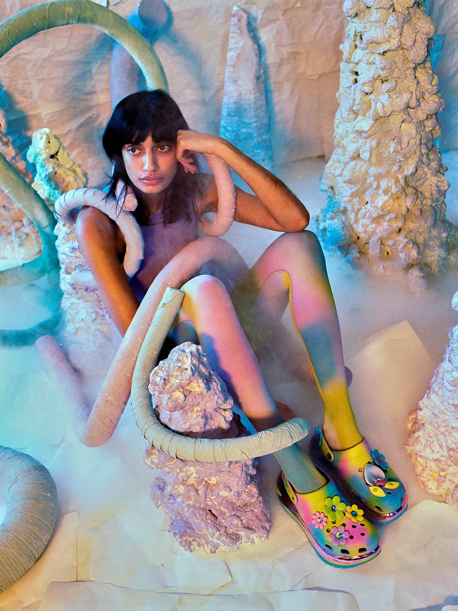LO X Crocs New Dimensions Mega Crush Clog sold by Lazy Oaf product image thumbnail 2