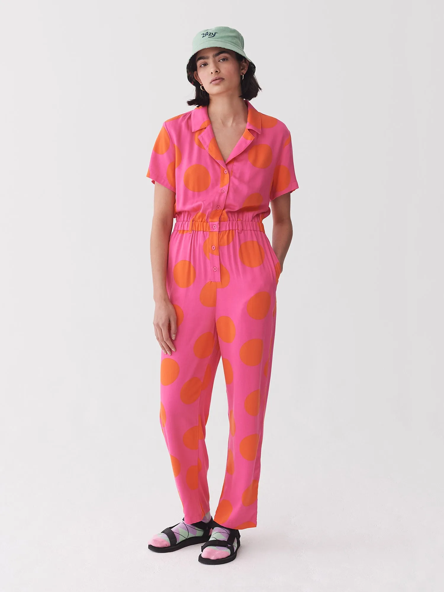 Lazy Oaf Daytrip Polka Jumpsuit sold by Lazy Oaf product image thumbnail 2