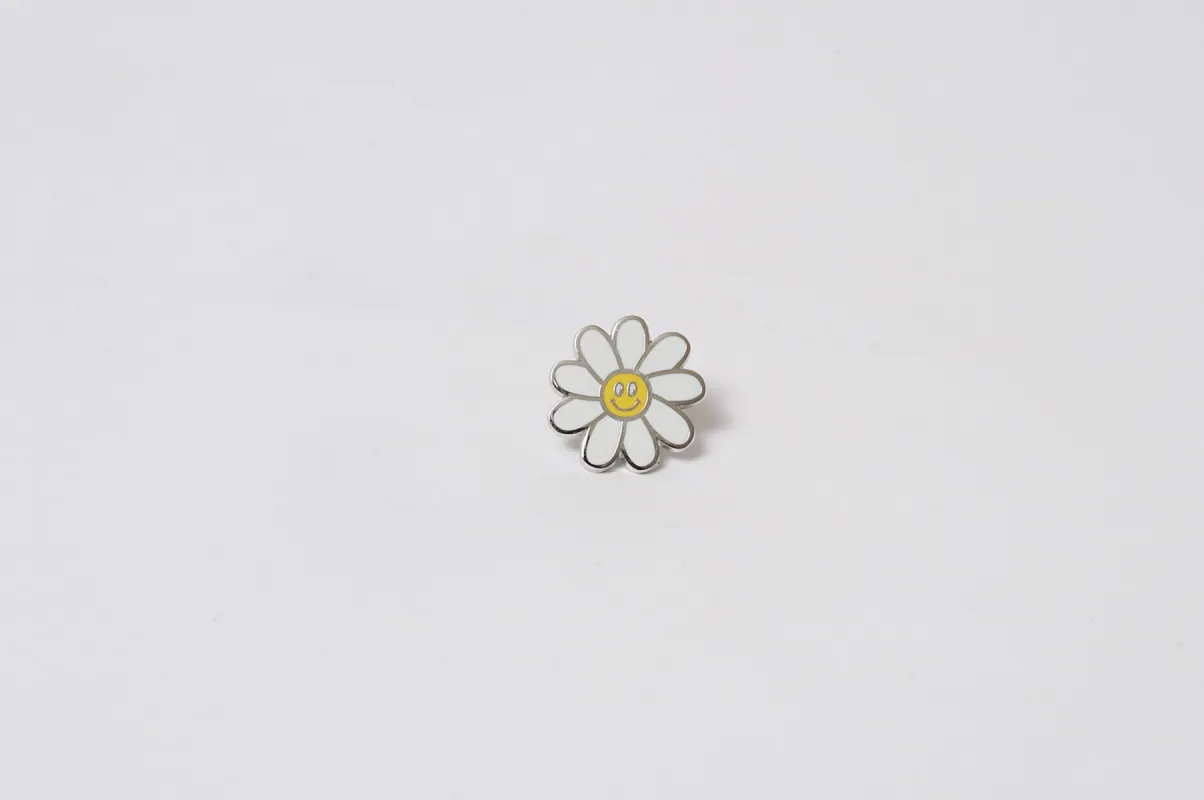Lazy Oaf Daisy Pin Badge made by Lazy Oaf