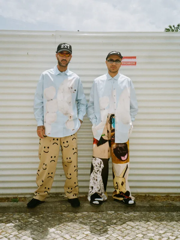 LO X Ricardo Passaporte Poodle Shirt made by Lazy Oaf