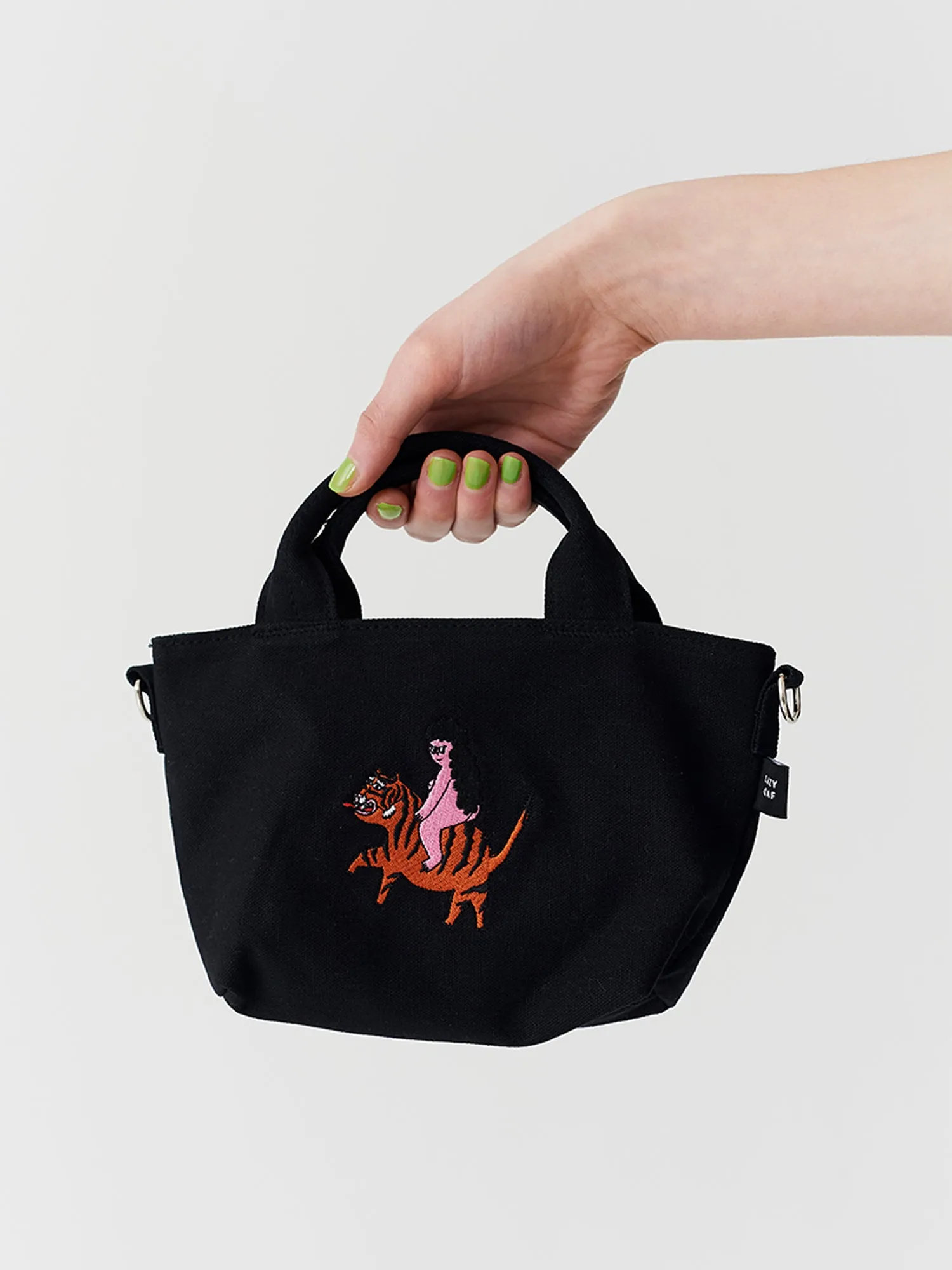 Lazy Oaf Tiger Lady Mini Tote Bag sold by Lazy Oaf product image thumbnail 3