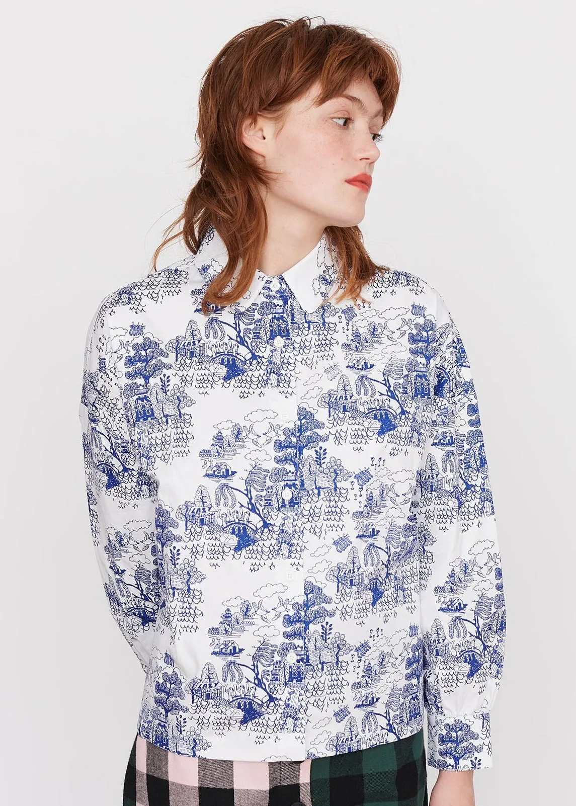 Lazy Oaf Ornamental Shirt sold by Lazy Oaf