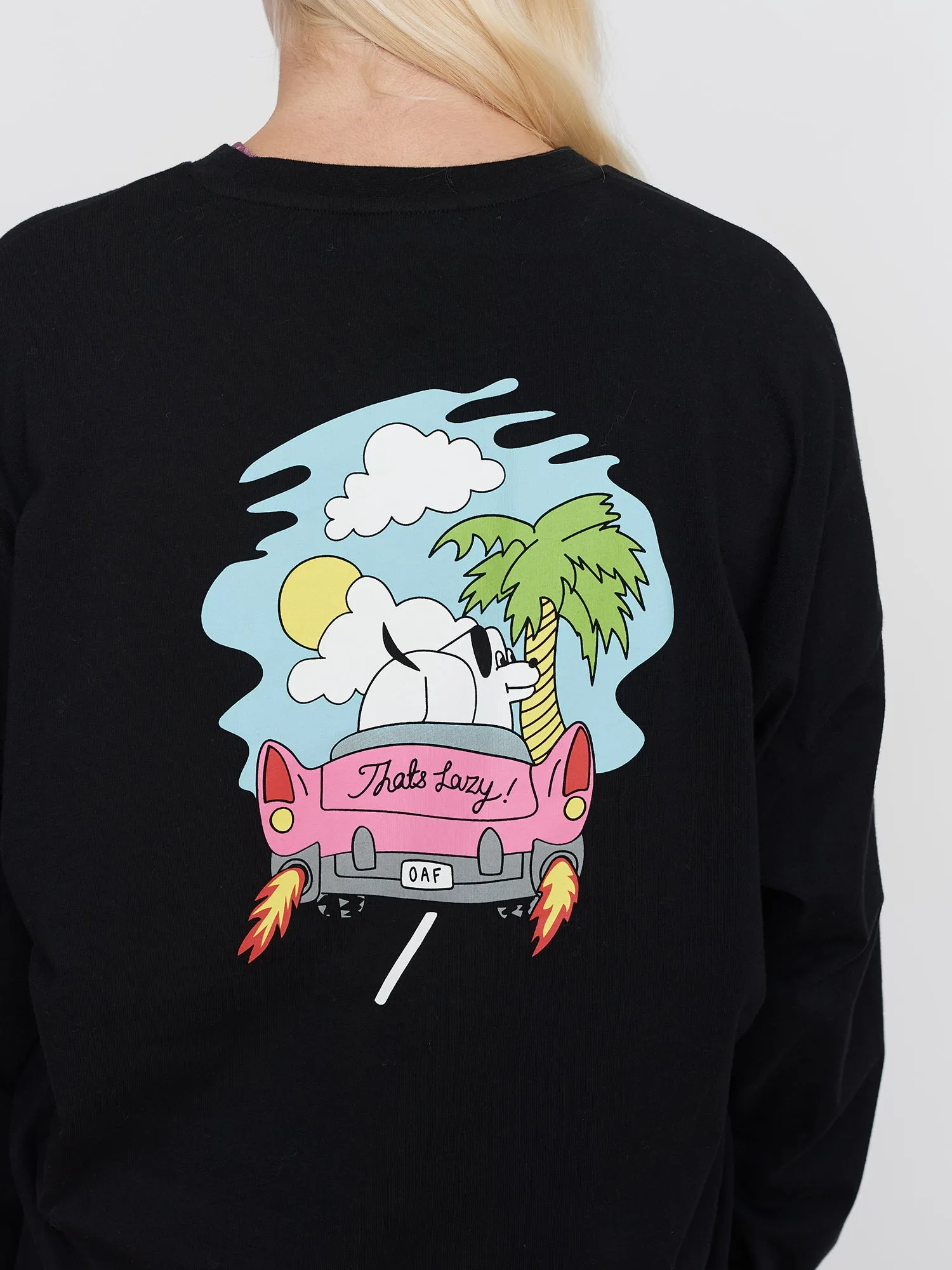 That's Lazy Long Sleeve T-shirt sold by Lazy Oaf product image thumbnail 2