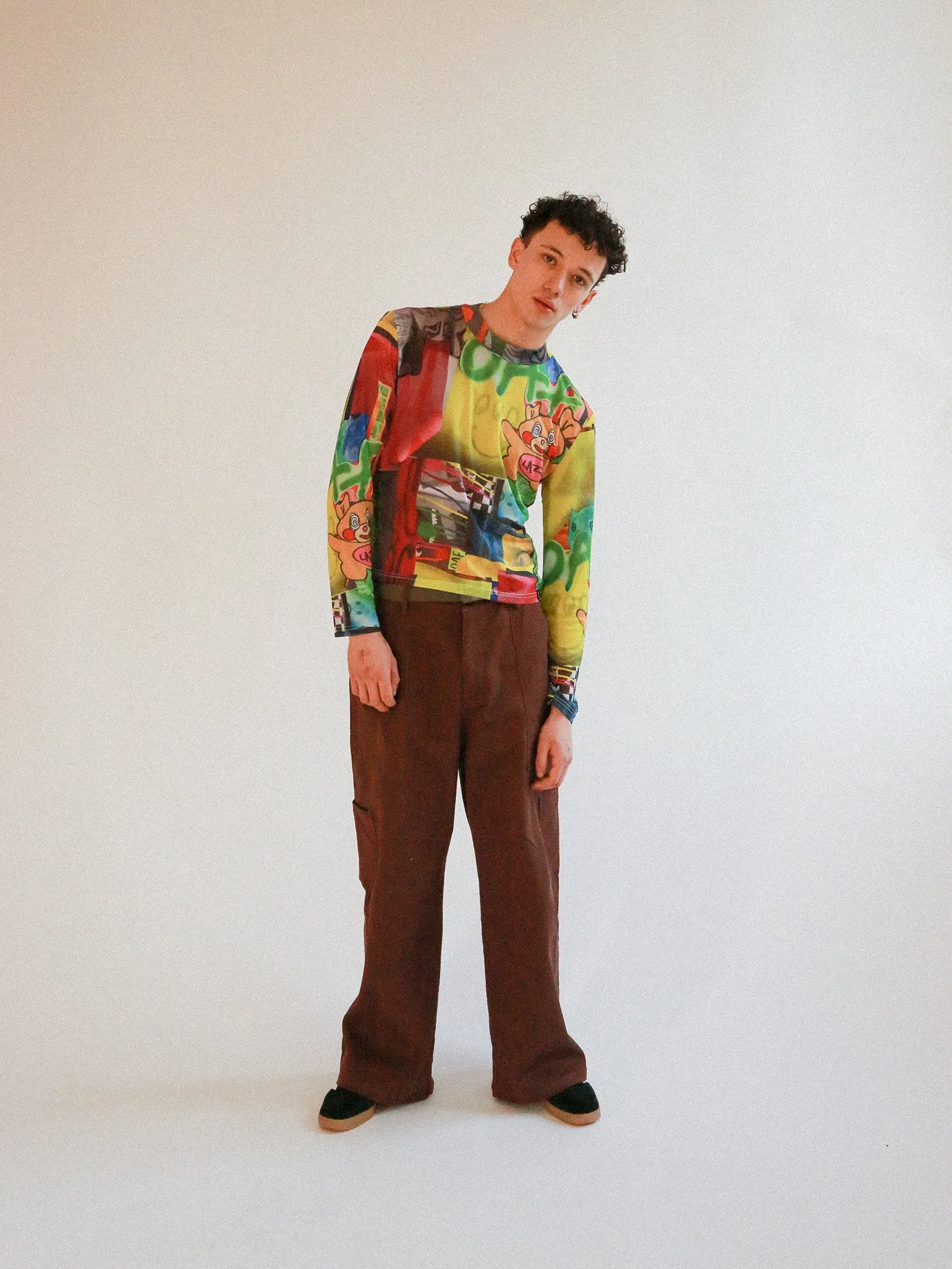 Collage Mesh Top sold by Lazy Oaf product image thumbnail 4