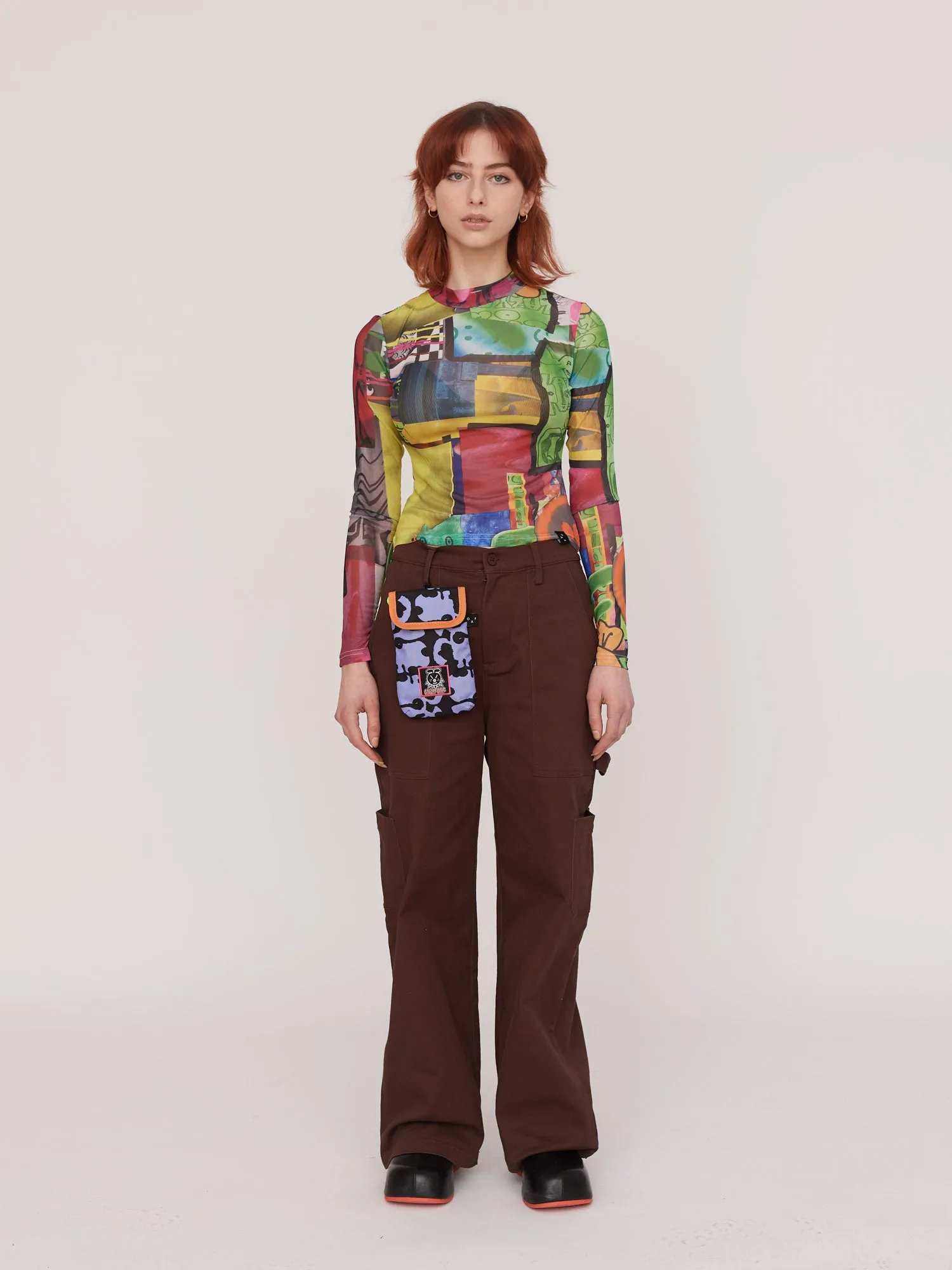 Collage Mesh Top sold by Lazy Oaf product image thumbnail 2
