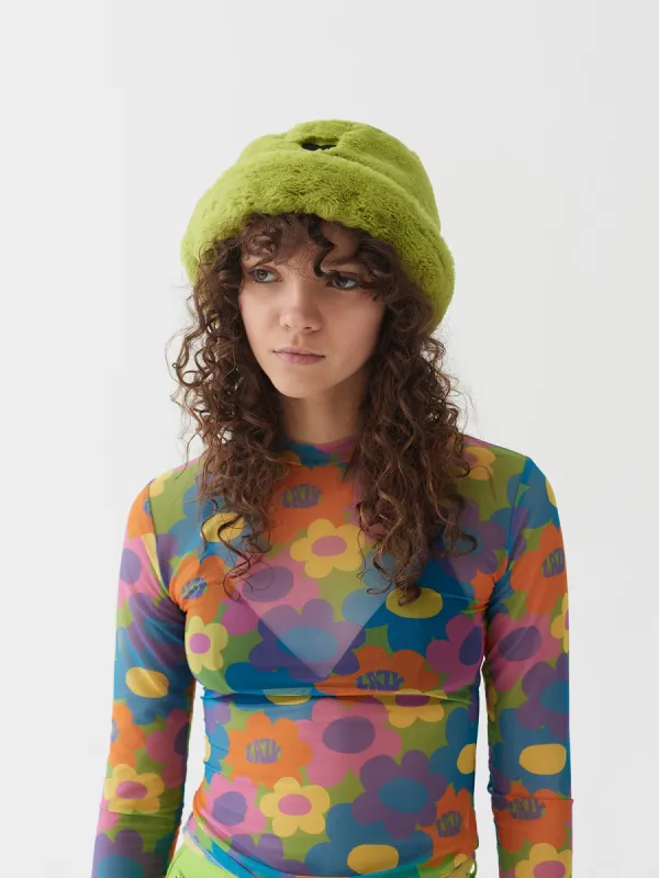 Lazy Oaf Flower Explosion Sheer Top sold by Lazy Oaf