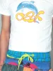 Dolphin Fitted Tee sold by Lazy Oaf