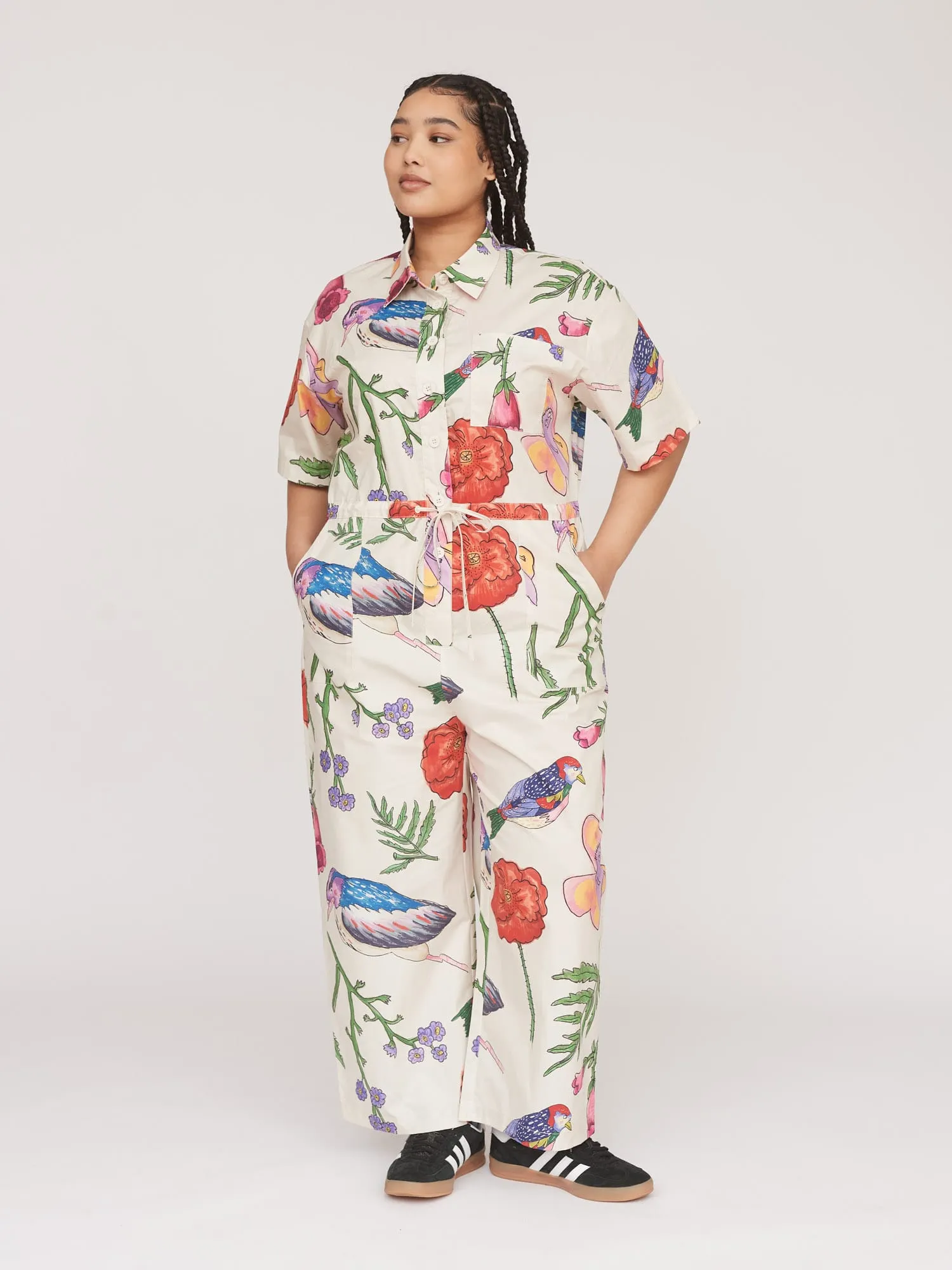 Flora and Fauna Jumpsuit sold by Lazy Oaf product image thumbnail 2
