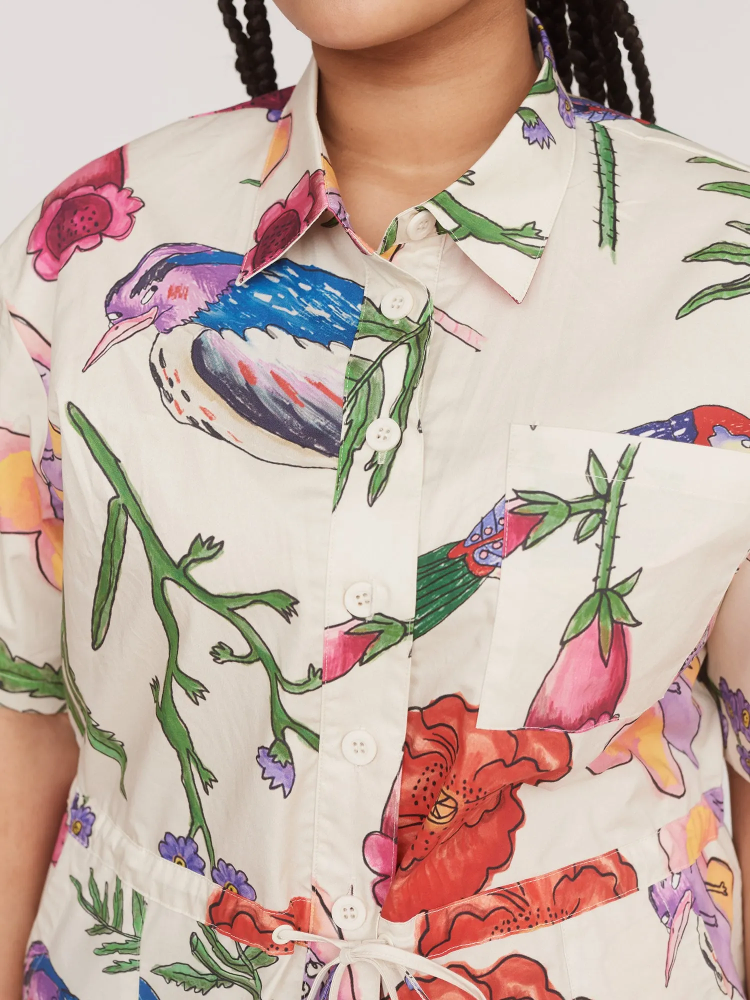 Flora and Fauna Jumpsuit sold by Lazy Oaf product image thumbnail 5