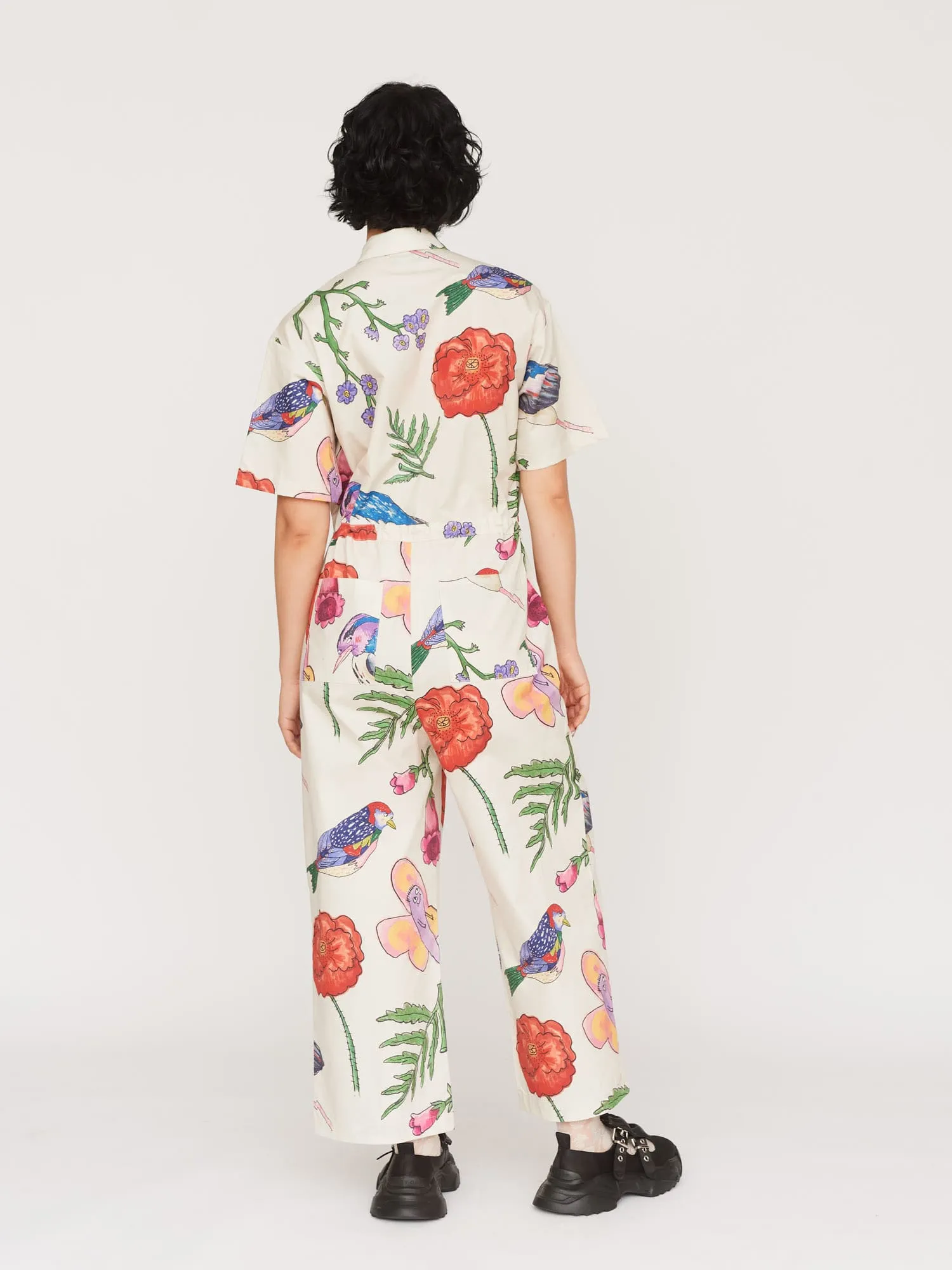 Flora and Fauna Jumpsuit sold by Lazy Oaf product image thumbnail 4