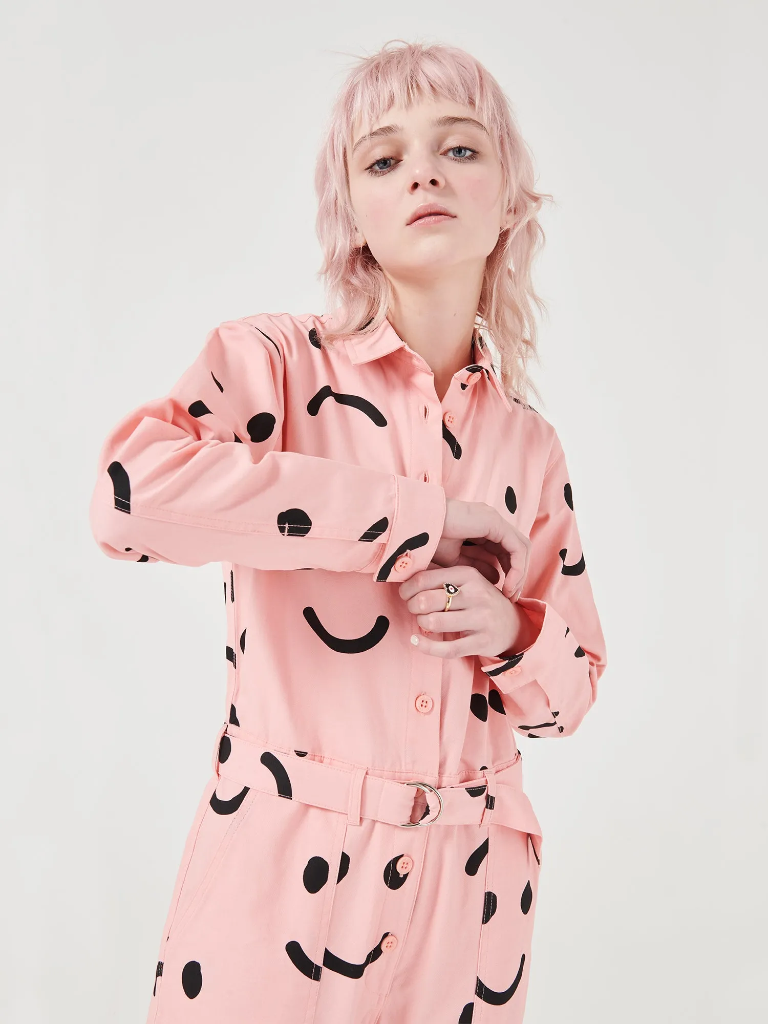 Lazy Oaf Happy Sad Boilersuit sold by Lazy Oaf product image thumbnail 4