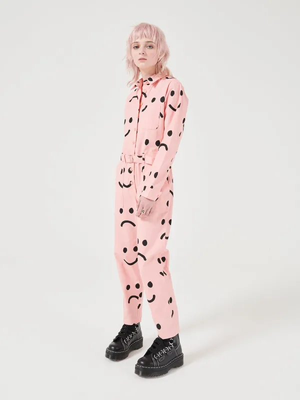 Lazy Oaf Happy Sad Boilersuit sold by Lazy Oaf