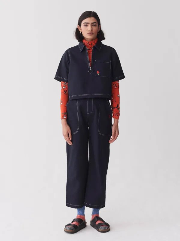 Lazy Oaf Picking Roses Work Pants sold by Lazy Oaf