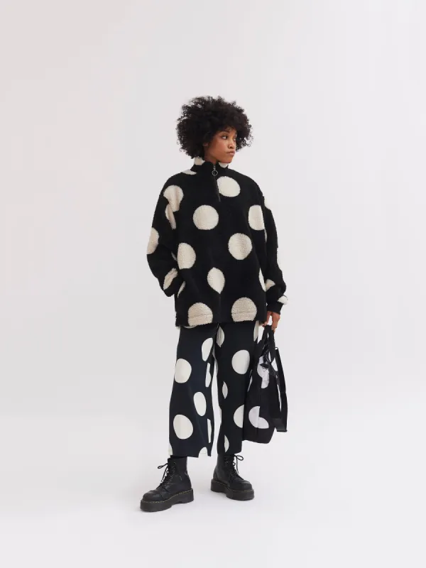 Lazy Oaf Giant Polka Fleece sold by Lazy Oaf