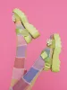 Melissa x LO Green Kick Off Sandal sold by Lazy Oaf