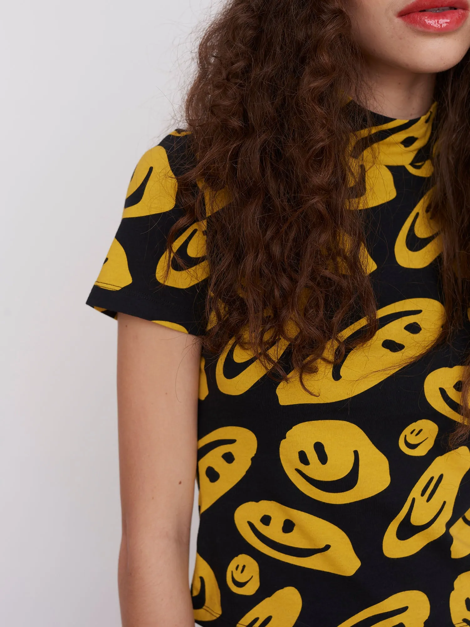 Lazy Oaf Squish Face Short Sleeve Top sold by Lazy Oaf product image thumbnail 5