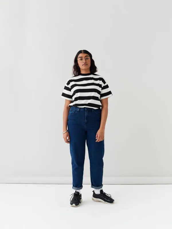 LO Mom Jeans - Indigo sold by Lazy Oaf