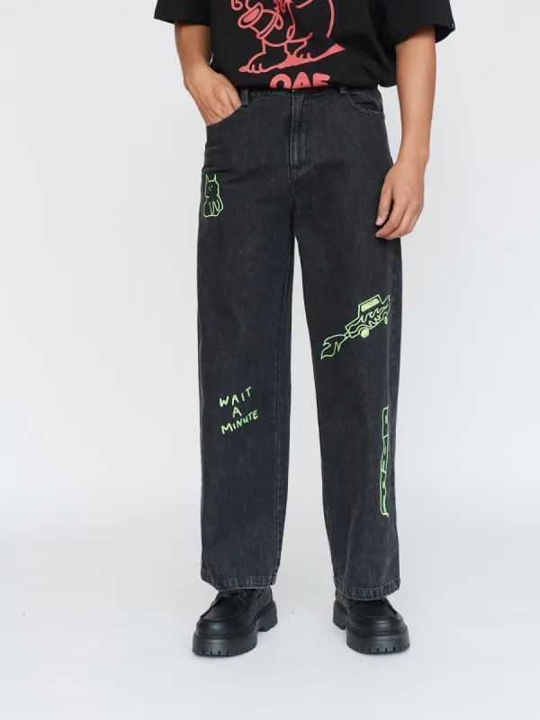 Not Now Jeans sold by Lazy Oaf