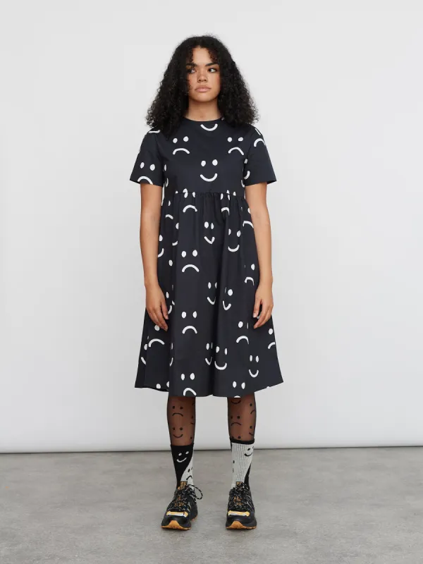 Happy Sad Midi Dress sold by Lazy Oaf