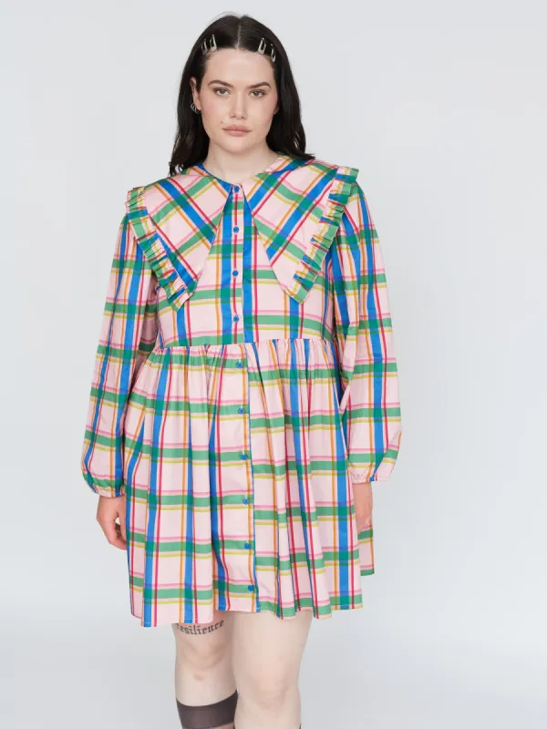 Fairytale Check Dress sold by Lazy Oaf