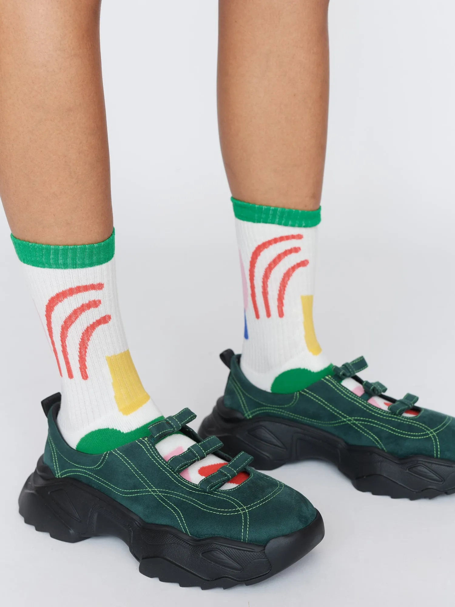 Art Block Socks sold by Lazy Oaf product image thumbnail 3