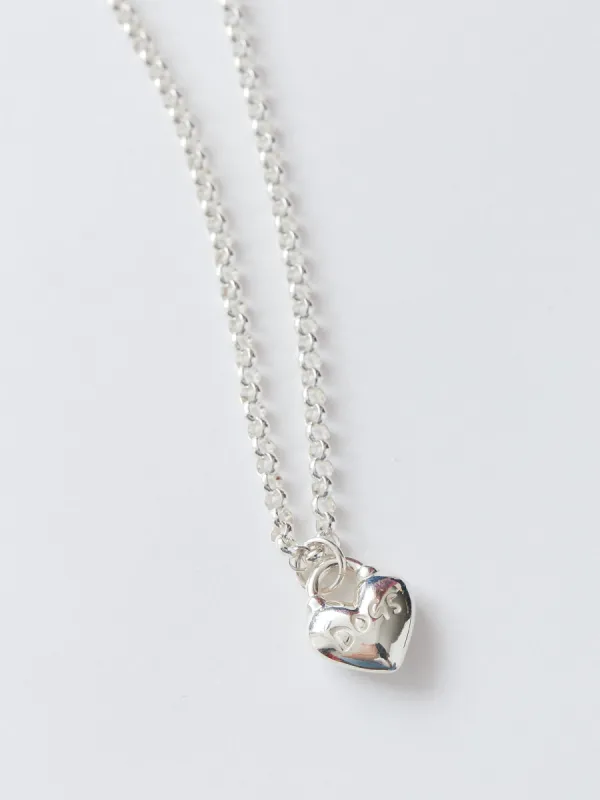 LO x Good Daze Dog Lover Necklace Silver sold by Lazy Oaf