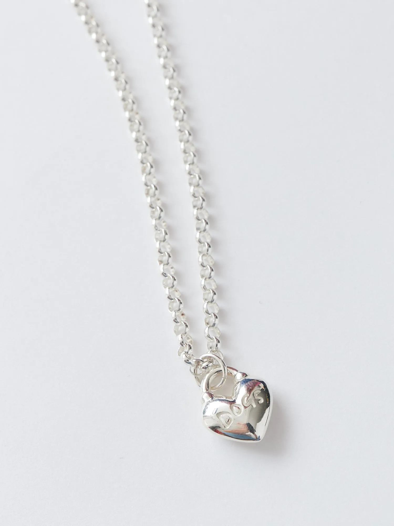 LO x Good Daze Dog Lover Necklace Silver sold by Lazy Oaf