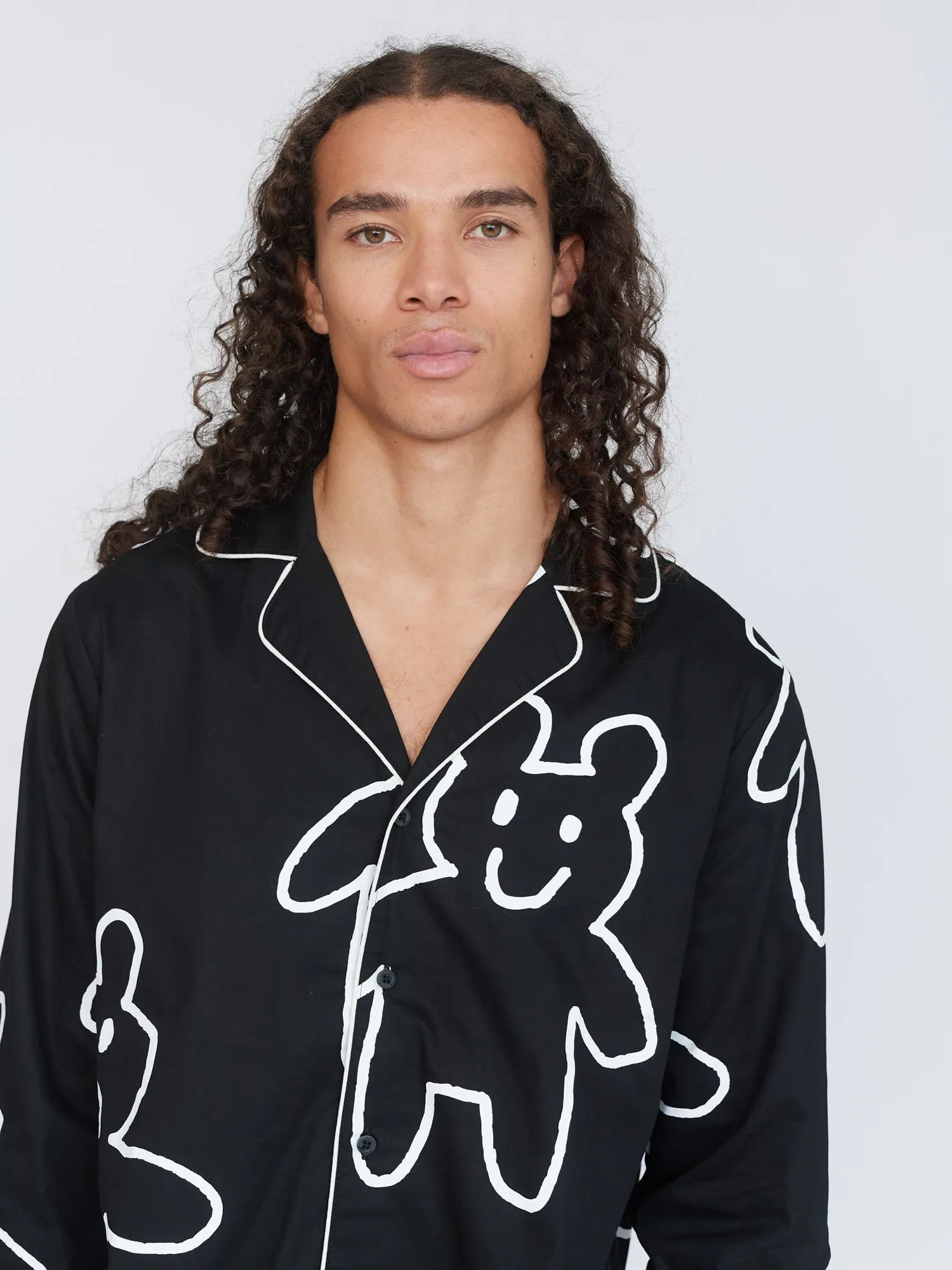 Grin And Bear It Pyjama Top sold by Lazy Oaf product image thumbnail 4