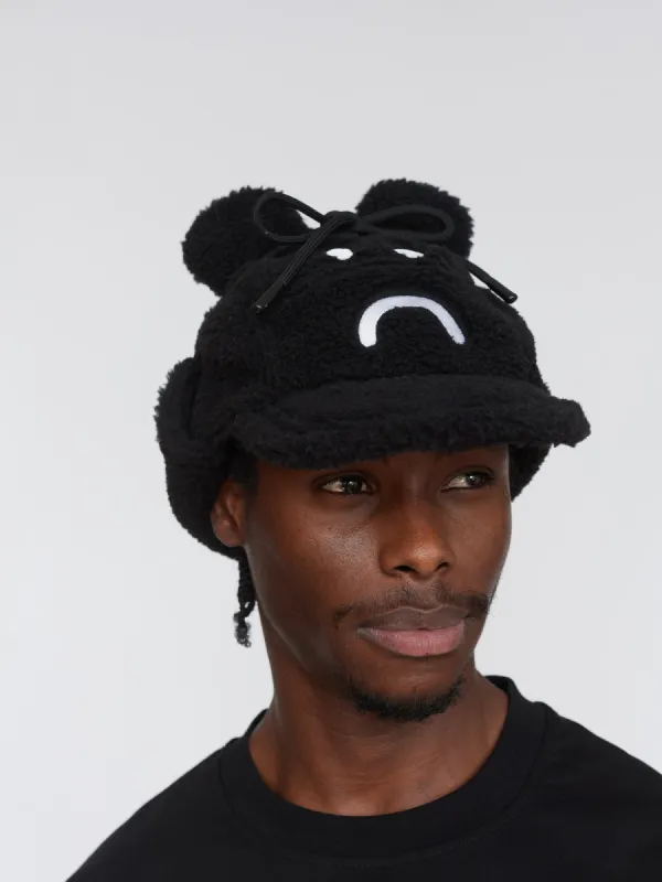 Grin And Bear It Fleece Cap sold by Lazy Oaf