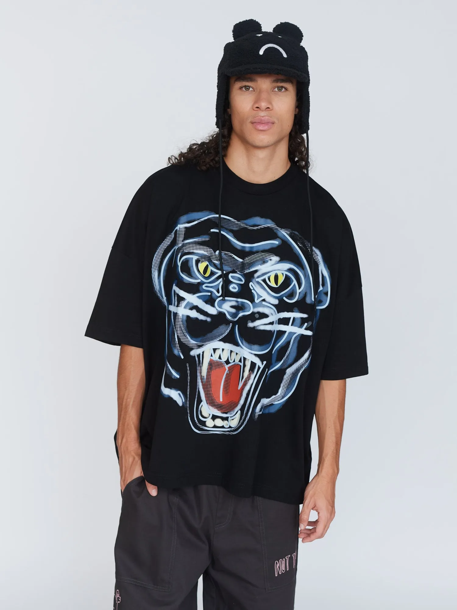 Panther Big Square Tee sold by Lazy Oaf product image thumbnail 3