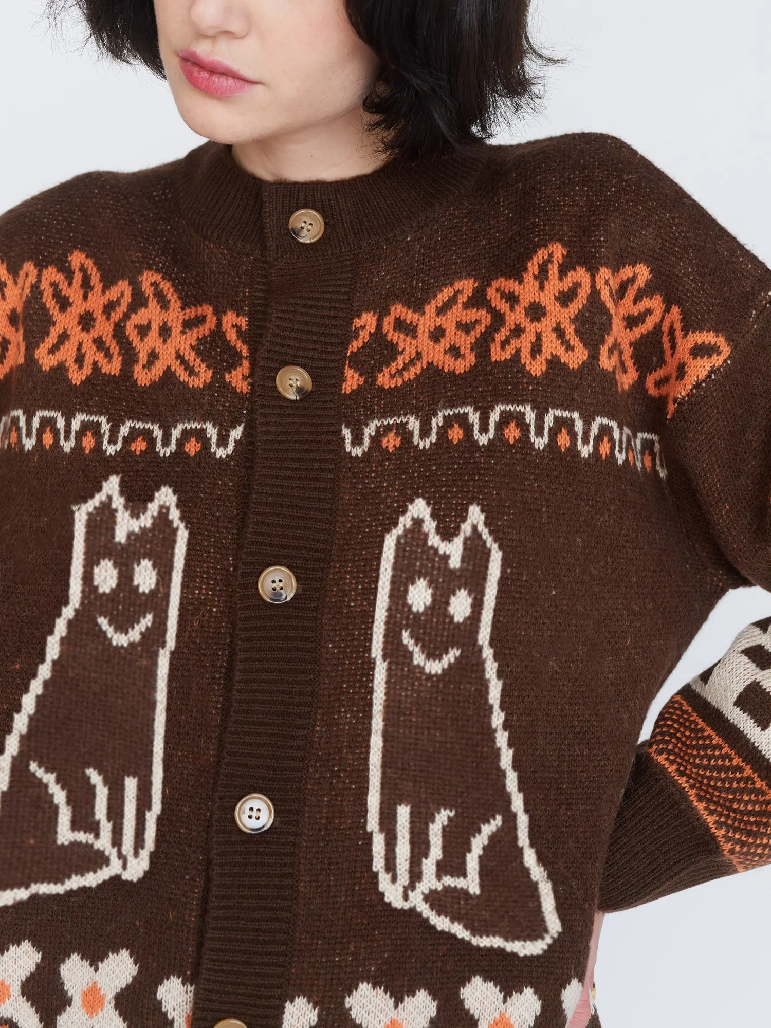 Fantasy Oversized Cardigan sold by Lazy Oaf product image thumbnail 5