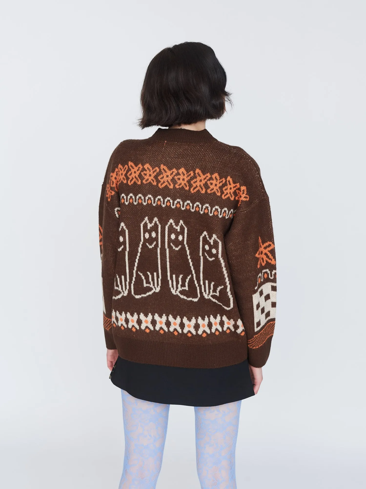 Fantasy Oversized Cardigan sold by Lazy Oaf product image thumbnail 4