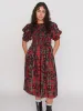 Tartan Scribble Dress sold by Lazy Oaf