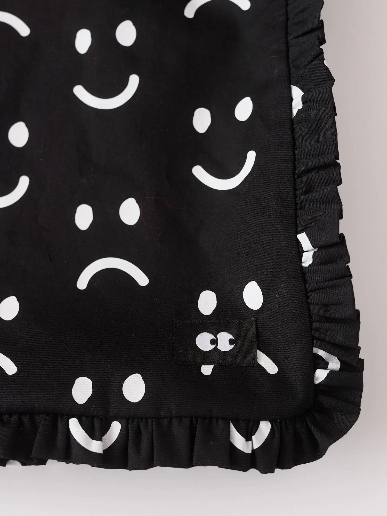 Happy Sad Frill Tote sold by Lazy Oaf product image thumbnail 2