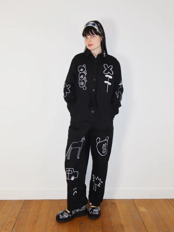 Creatures Jumpsuit sold by Lazy Oaf