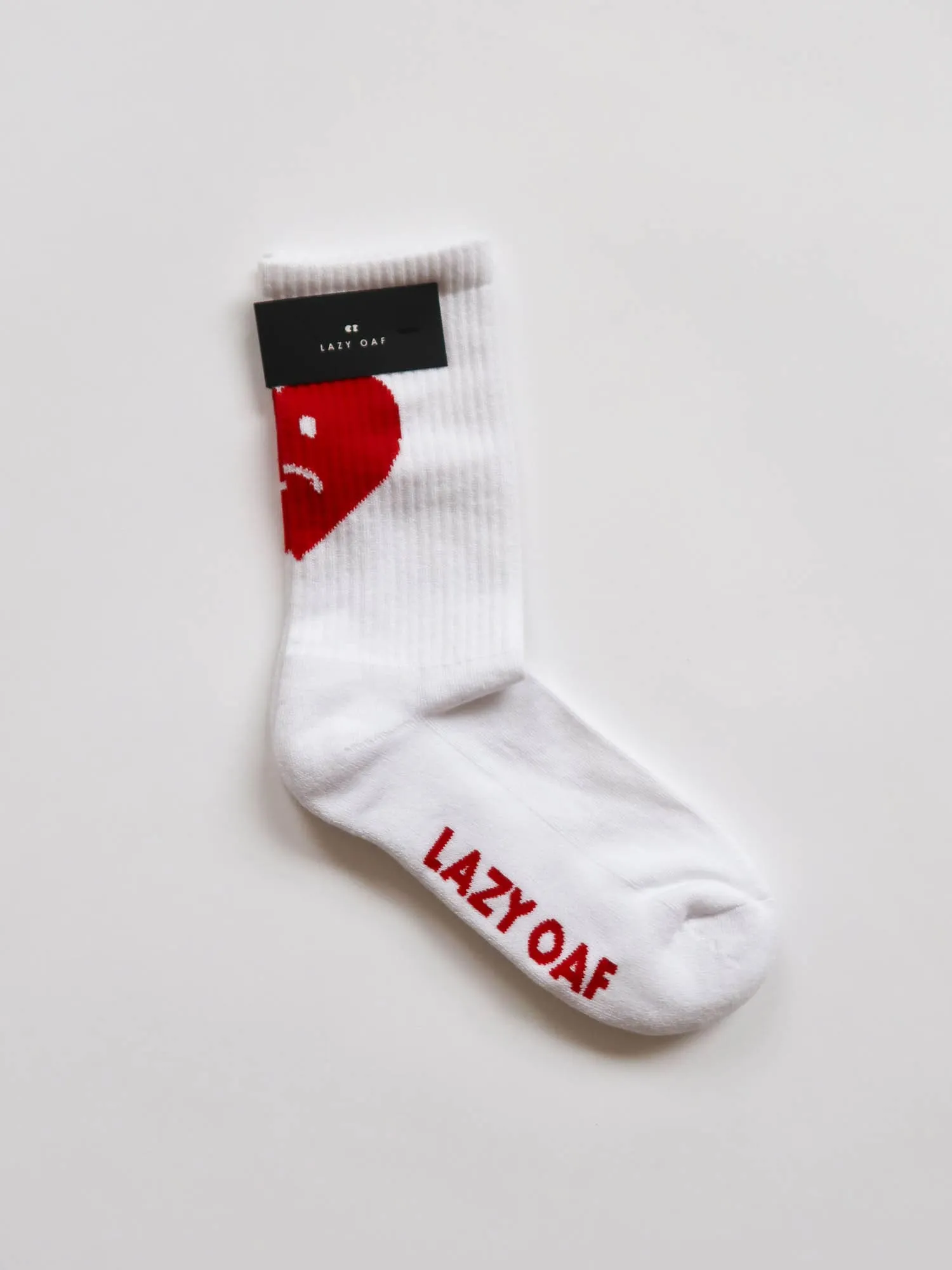 Happy Sad Heart Socks sold by Lazy Oaf product image thumbnail 4