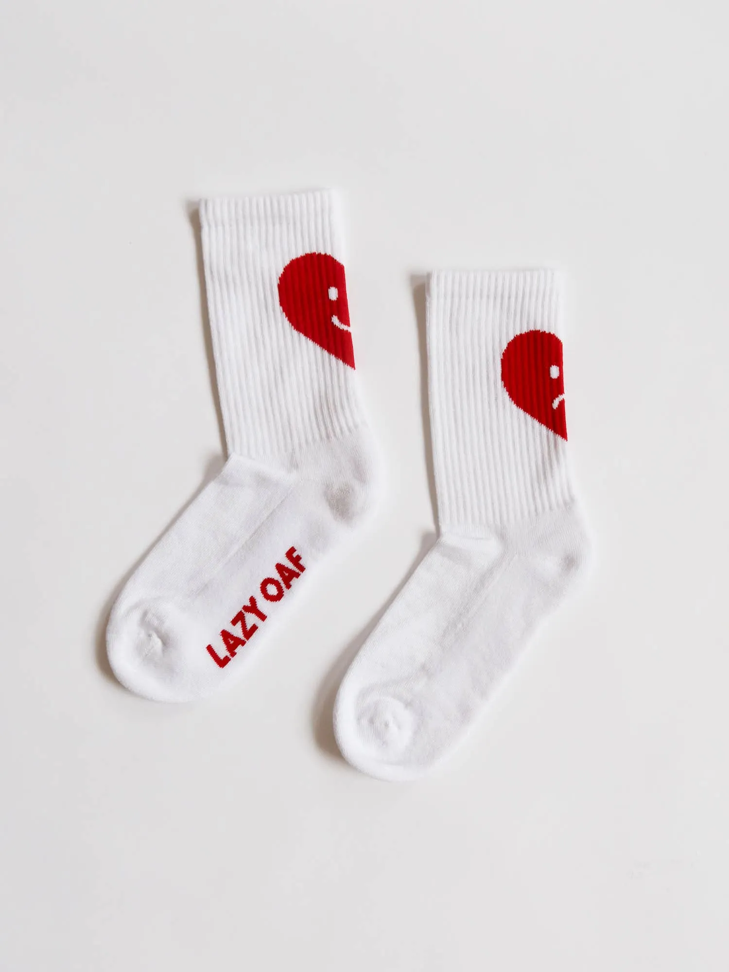 Happy Sad Heart Socks sold by Lazy Oaf product image thumbnail 3