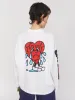 Broken Heart Long Sleeve T-Shirt sold by Lazy Oaf