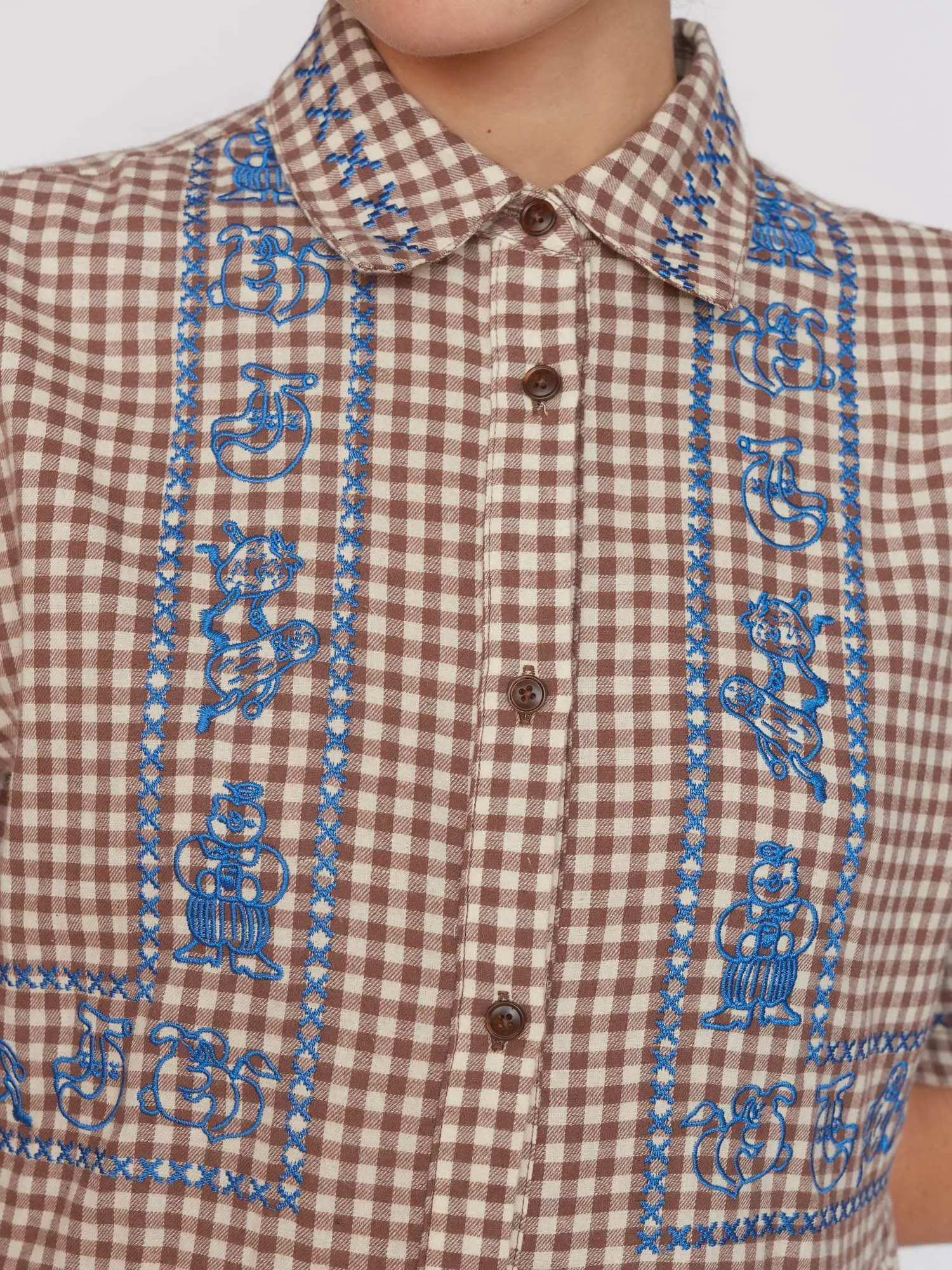 Garden Fantasy Smock Dress sold by Lazy Oaf product image thumbnail 3