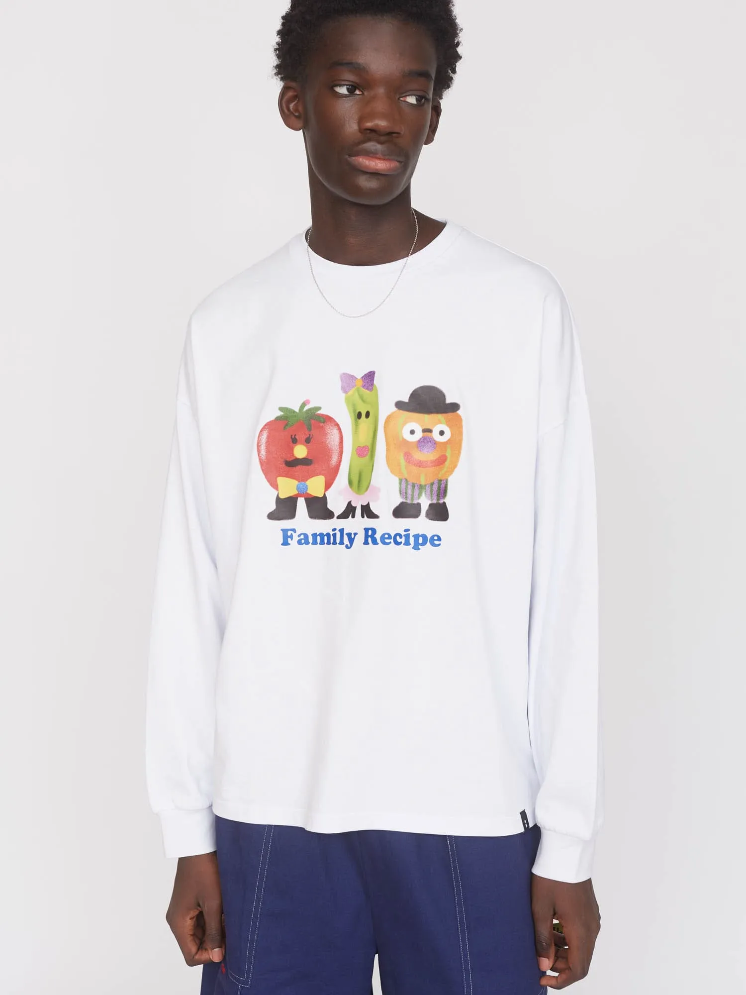 Family Recipe Long Sleeve Tee sold by Lazy Oaf product image thumbnail 4