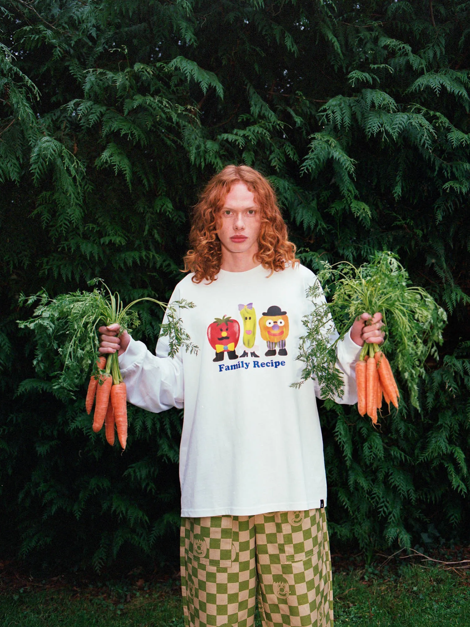 Family Recipe Long Sleeve Tee sold by Lazy Oaf