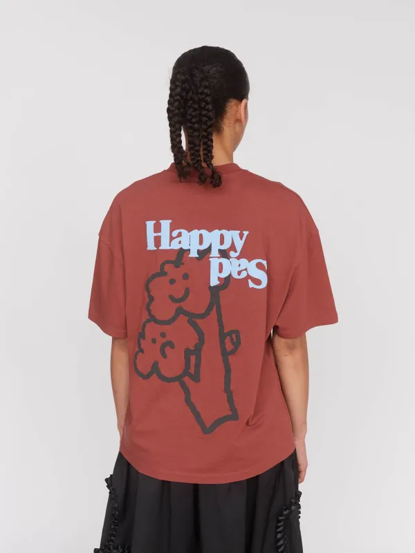 Happy Sad Broccoli Tee sold by Lazy Oaf